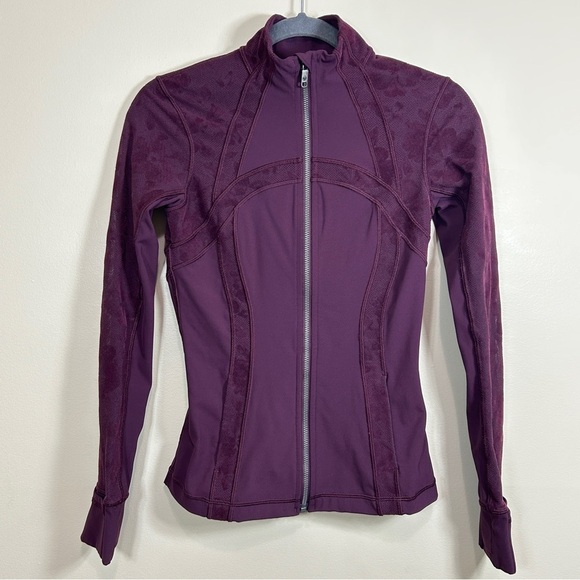 Mint🌟Lululemon Define Jacket Flocked Size 4 Dark Adobe Flattering Fit - Picture 4 of 10